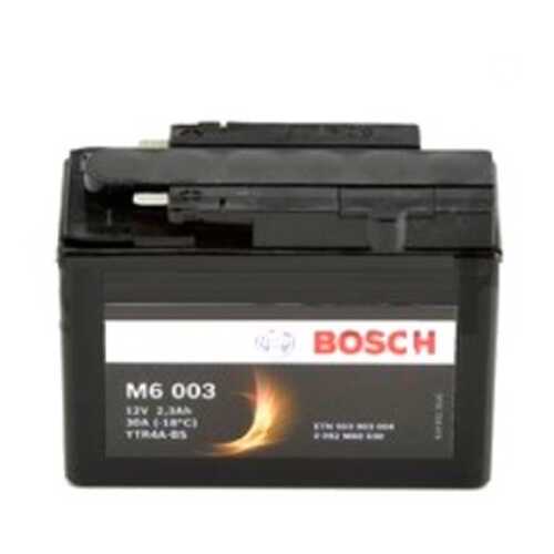 Акб M6 003 12v 2 3ah 30a 114x49x86 Bosch в Колеса даром