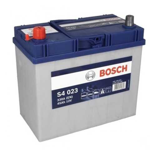 Аккумулятор BOSCH S4 SILVER 12V 45AH 330A ETN 1(L+) B00 238x129x227mm 11.68kg в Колеса даром