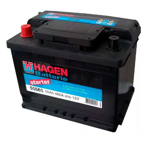 Аккумуляторная Батарея [12v 55ah 460a B13] HAGEN BATTERIE в Колеса даром