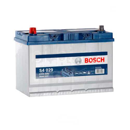 Аккумуляторная Батарея S4 Silver Asia [12v 95ah 830a B01] Bosch в Колеса даром