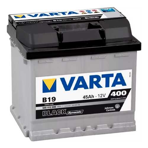 Аккумуляторная Батарея Varta Black Dynamic 12v 45ah 400a в Колеса даром