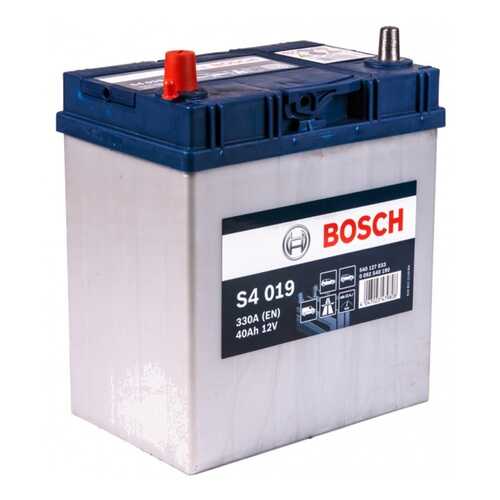 BOSCH 0092S40190 АКБ S4 019 СИЛВЕР 12V 40AH 330A 187X127X227 в Колеса даром