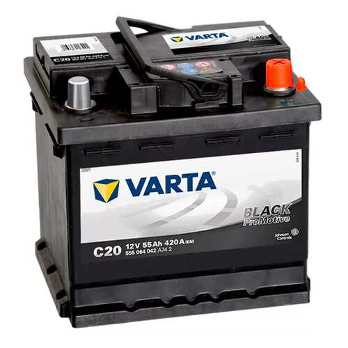 VARTA 555064042 аккумулятор varta promotive black 12v 55ah 420a r 13,44kg 242x175x190 мм в Колеса даром