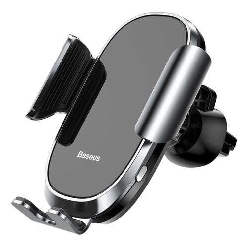 Держатель для смартфона Baseus Smart Car Mount Cell Silver в Колеса даром