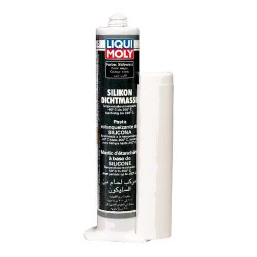 Герметик силиконовый LIQUI MOLY silicon-dichtmasse schwarz черный 6177 0,08л в Колеса даром