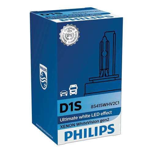 Лампа D1s 85v(35w) White Vision (Gen2) 1шт. Картон Philips арт. 85415WHV2C1 в Колеса даром