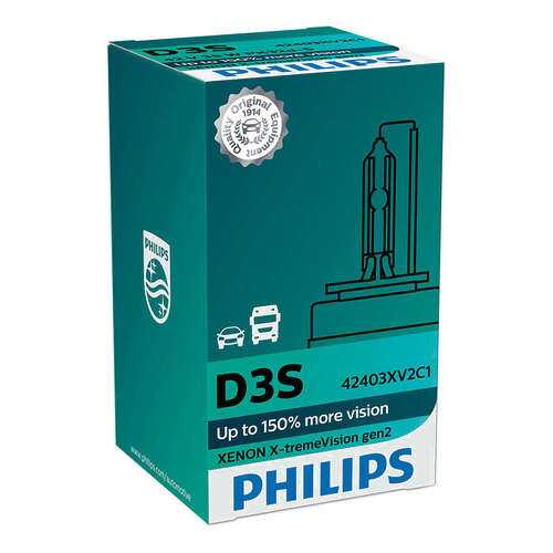 Лампа Газоразрядная D3s X-Tremevision 150 Philips арт. 42403XV2C1 в Колеса даром