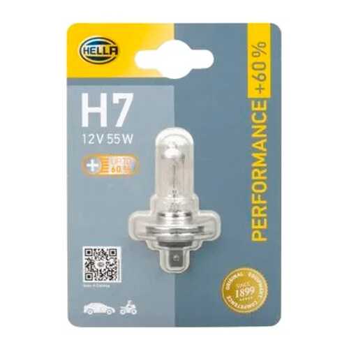 Лампа Накаливания, H7 12v 55w Px26d, 60%, Блистер (X1) HELLA 8GH 223 498-238 в Колеса даром