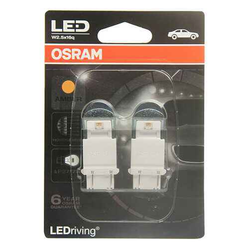 Лампа Premium / Красный / Py27/7w OSRAM арт. 3557YE-02B в Колеса даром