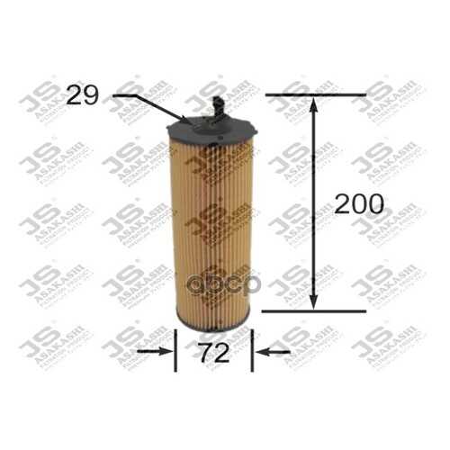 Фильтр масляный JS Asakashi OE0056 в Колеса даром