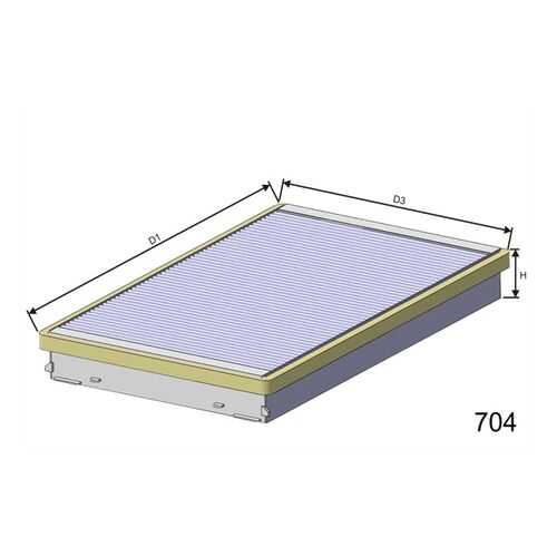 Фильтр воздушный салона misfat HB112C в Колеса даром