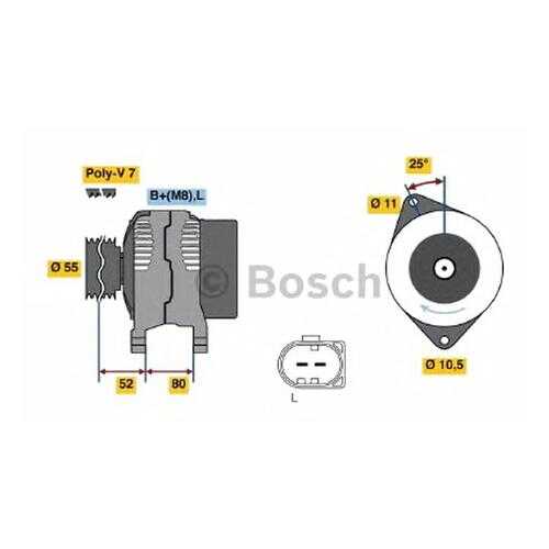 Генератор Bosch 0124325053 в Колеса даром