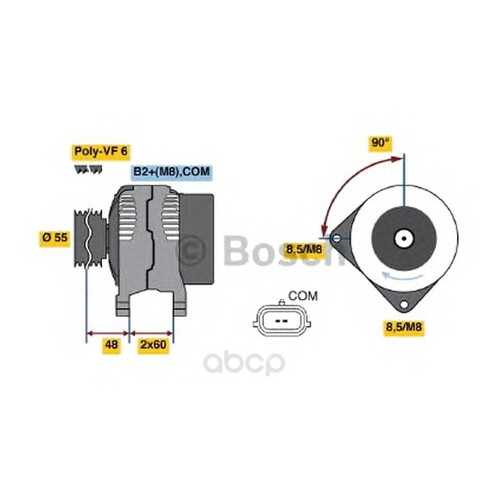 Генератор Bosch 0986049030 в Колеса даром