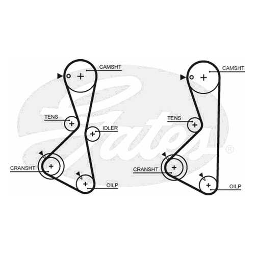 Ремень грм Gates 5373XS в Колеса даром