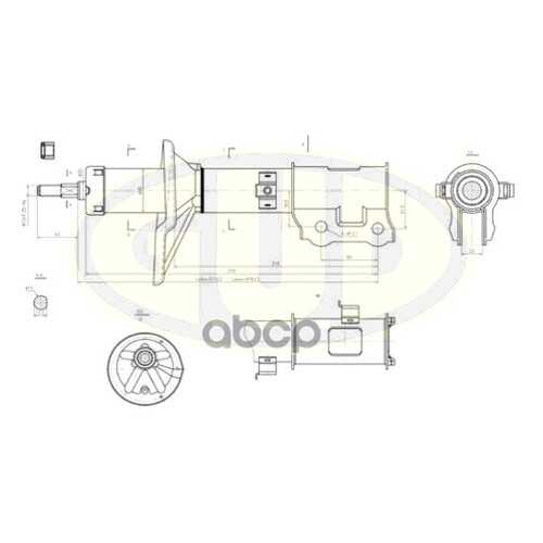 Амортизатор подвески G.U.D GSA333305 в Колеса даром