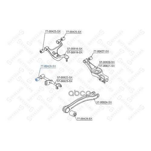 Сайлентблок Stellox 7700426SX в Колеса даром