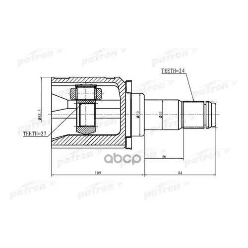 ШРУС PATRON PCV1427 в Колеса даром