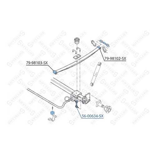 Стойка стабилизатора Stellox 5600634SX в Колеса даром