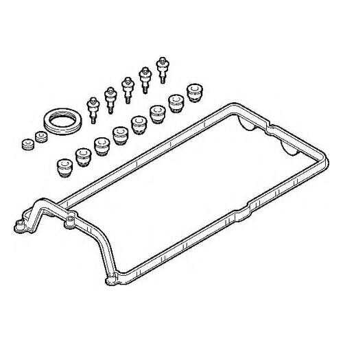 Прокладка клапанной крышки Elring 725330 в Колеса даром