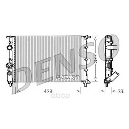 Радиатор 428x377 Denso DRM23008 в Колеса даром