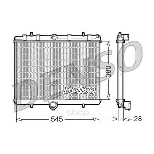 Радиатор 545x380 Denso DRM07060 в Колеса даром