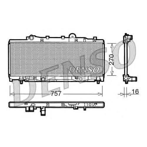 Радиатор Denso DRM09090 в Колеса даром