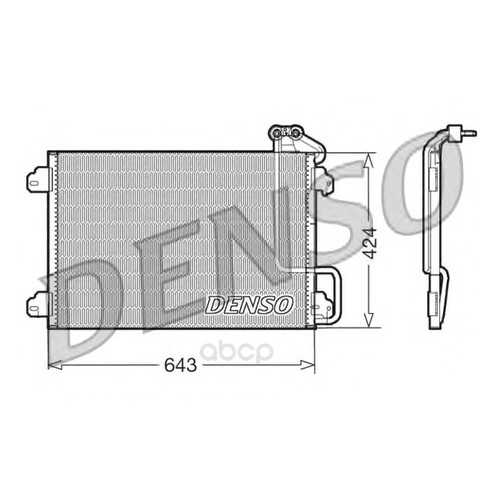 Радиатор кондицинера 643x424 Denso DCN23013 в Колеса даром