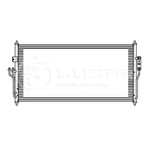 Радиатор кондиционера автомобильный Luzar LRAC14FC в Колеса даром