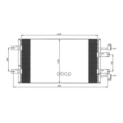 Радиатор кондиционера NRF 35900 в Колеса даром