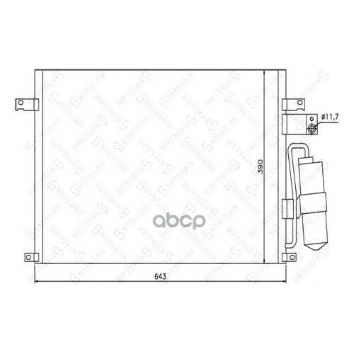 Радиатор кондиционера Stellox 1045385SX в Колеса даром