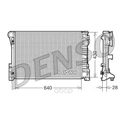 Радиатор охлаждения двигателя Denso DRM17110 в Колеса даром