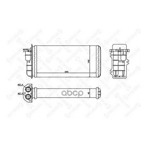 Радиатор печки Stellox 1035008SX в Колеса даром