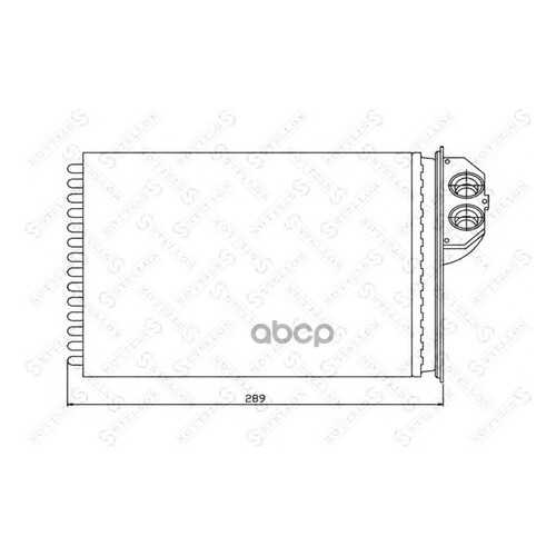 Радиатор печки Stellox 1035091SX в Колеса даром