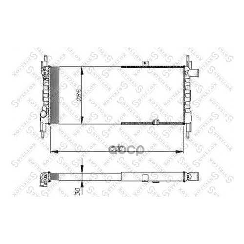 Радиатор системы охлаждения Stellox 1025048SX в Колеса даром