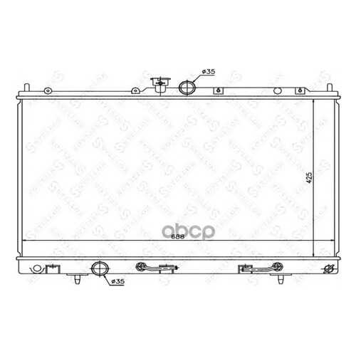 Радиатор системы охлаждения Stellox 1025348SX в Колеса даром