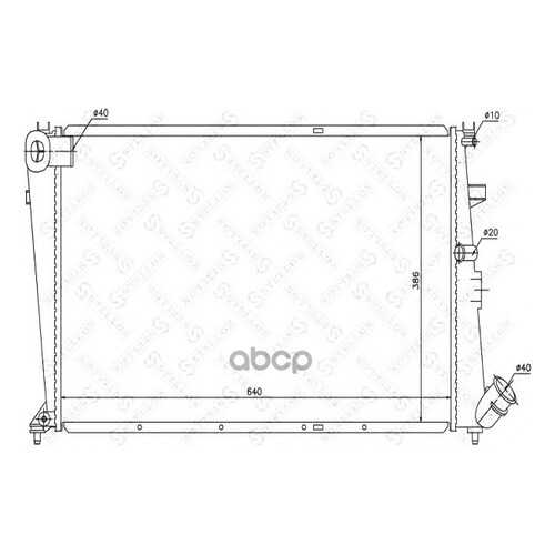 Радиатор системы охлаждения Stellox 1025640SX в Колеса даром