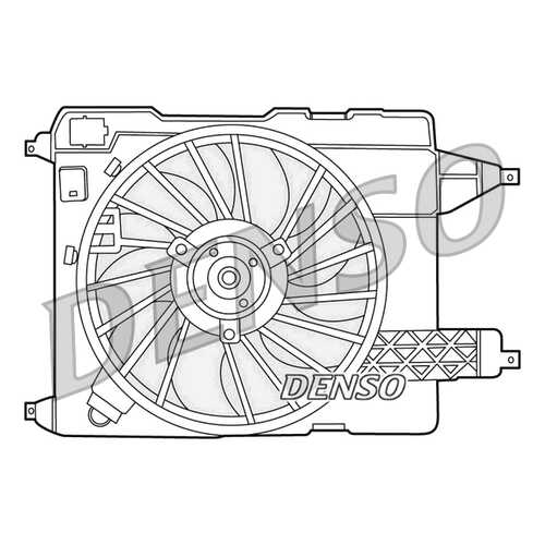 Вентилятор радиатора Denso DER23002 в Колеса даром