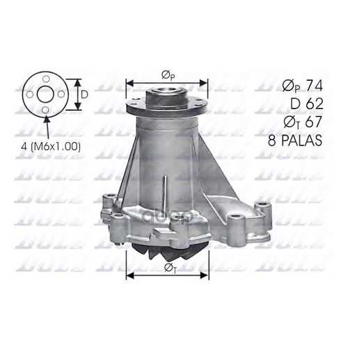 Водяной насос DOLZ M376 в Колеса даром