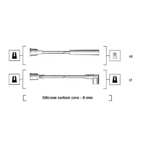 Комплект проводов зажигания MAGNETI MARELLI 941185050766 в Колеса даром