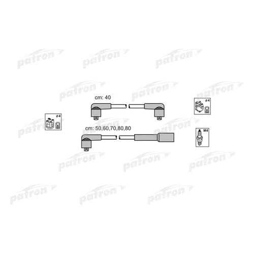 Комплект проводов зажигания PATRON PSCI1010 в Колеса даром