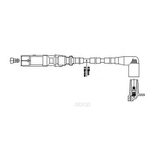 Провод высоковольтный audi/skoda/vw BREMI 1a32h42 в Колеса даром