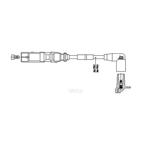 Провод высоковольтный audi/vw BREMI 1a22e65 в Колеса даром