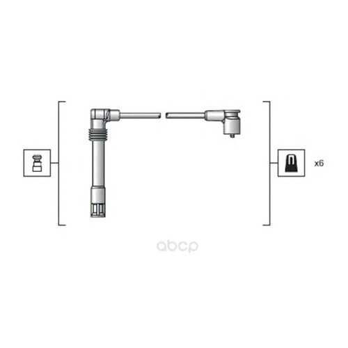 Провода высоковольтные комплект magneti marelli 941318111162 в Колеса даром