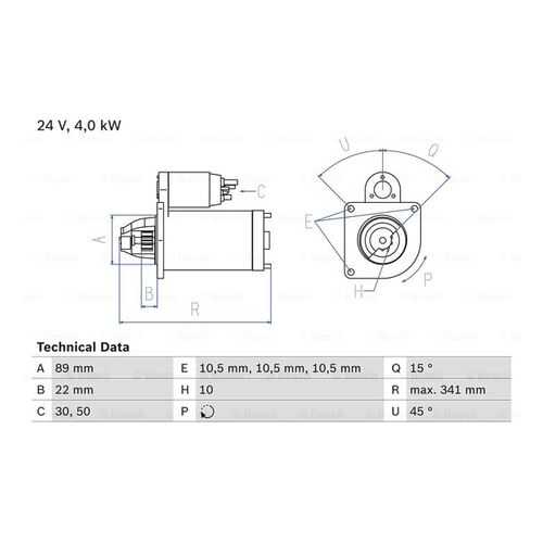 Стартер Bosch 0 986 010 970 в Колеса даром