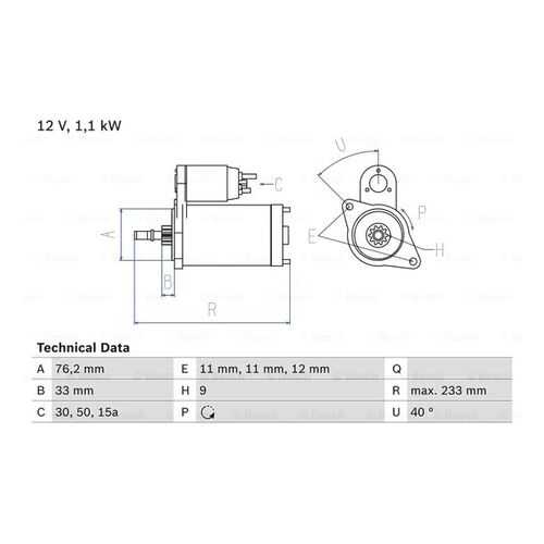 Стартер Bosch 0 986 018 200 в Колеса даром