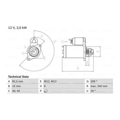 Стартер Bosch 0 986 021 610 в Колеса даром