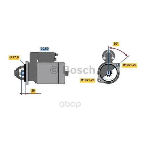 Стартер Bosch 0986016001 в Колеса даром