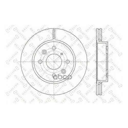 Диск тормозной STELLOX 6020-3501V-SX в Колеса даром