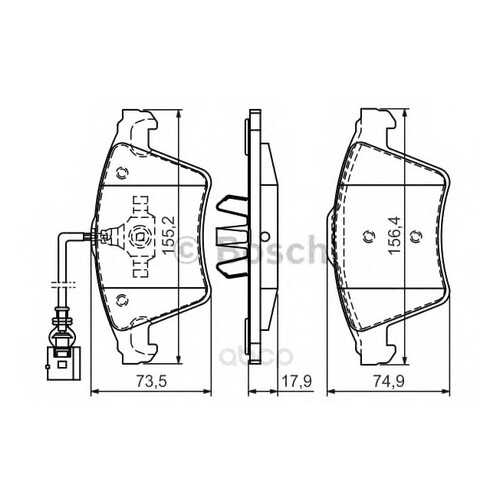 Колодки тормозные Bosch 0986494107 в Колеса даром