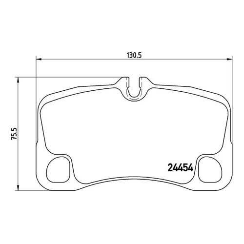 Комплект тормозных дисковых колодок brembo P 65 022 в Колеса даром